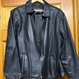 Wilson Black Leather Women's Jacket